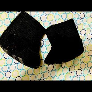 Baby black boots